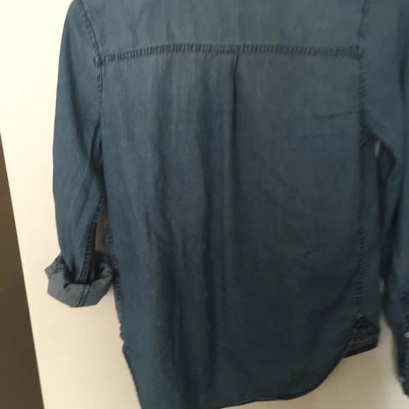 Aeropostle Denim Button Down Shirt - Picture 2 of 3